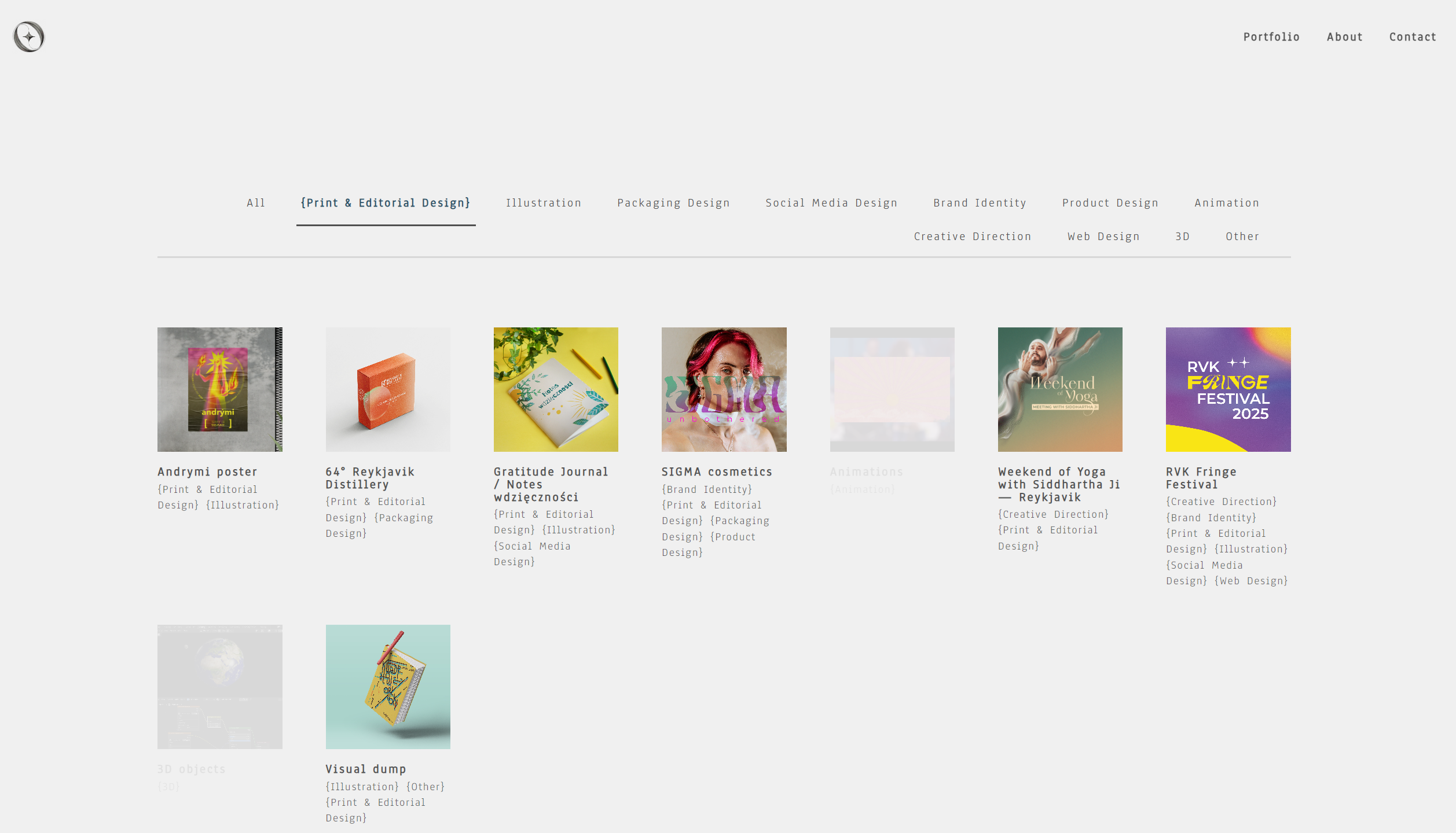 Hönnuðarverkefnasafn